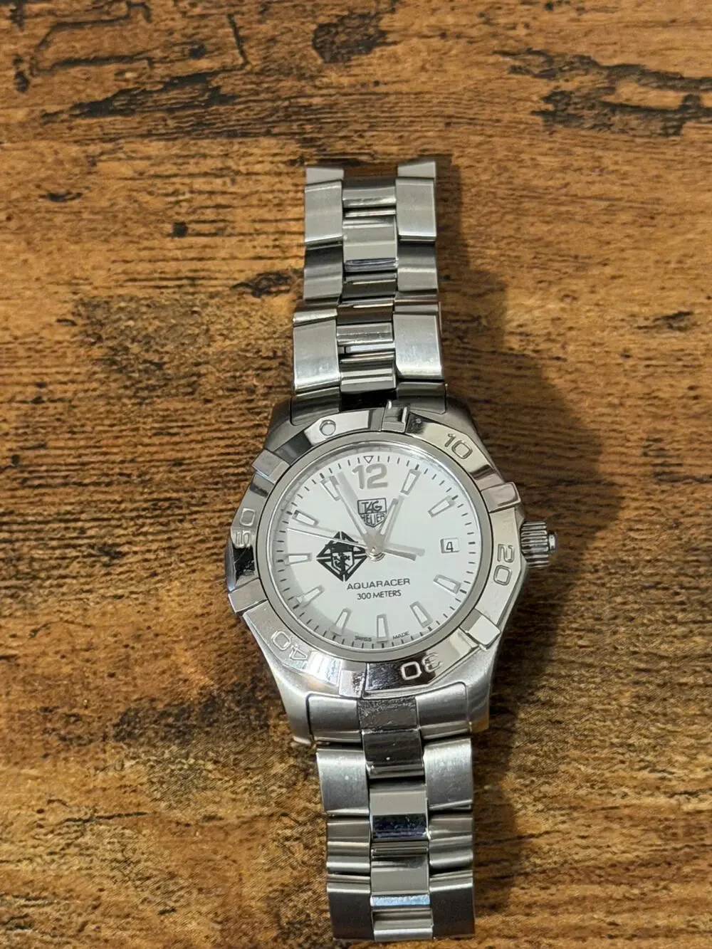 TAG Heuer Aquaracer Women’s Quartz Watch White Dial Stainless Steel 300M Date